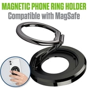 Magnetic Phone Ring Holder & Stand for MagSafe, 360  Swivel, Ultra-Lightweight 45g