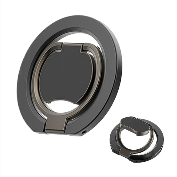 Magnetic Phone Ring Holder for MagSafe, Rotation Cell Phone Grip Stand, Strong Magnet Two-Sided Finger Ring Holder for iPhone Accessories