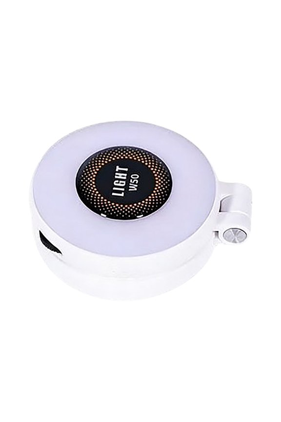 Magnetic Phone Ring Light, White Portable Pocket Fill Light, 1 Piece Clip On Mini Rechargeable Lighting, for Live Streaming Selfie Outdoor Photography Video Recording Vlog Makeup Shooting