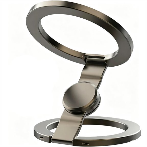 Magnetic Phone Stand & Fidget Spinner Combo, 360° Magnetic Gyroscope Holder, Mag Spinner for Gym, Kitchen, Car, Desk