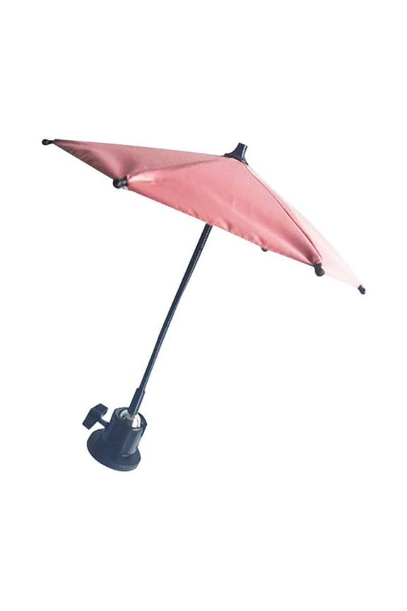 Magnetic Phone Umbrella for Sun Outdoor Shade Shield Protection Multi-Angle Mini Universal Pink