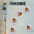 thumbnail image 1 of Magnetic Photo Frame Adhesive Wall Mount Display Stand, Clear Plastic Picture Frame with No Drill Hanging, Fridge Magnet Holder for Home Office Decor, Easy Install Art Photo Frame, Wall Mountable, 1 of 7