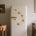 thumbnail image 1 of Magnetic Photo Frame, Refrigerator Picture Display, Plastic Card and Snapshot Holder for Kitchen Note Area Magnetic Cabinet and Fridge Door Display, 1 of 6