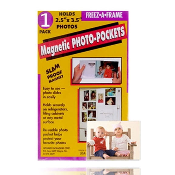 Magnetic Photo Pocket 2.5 x 3 .5 (Wallet size)