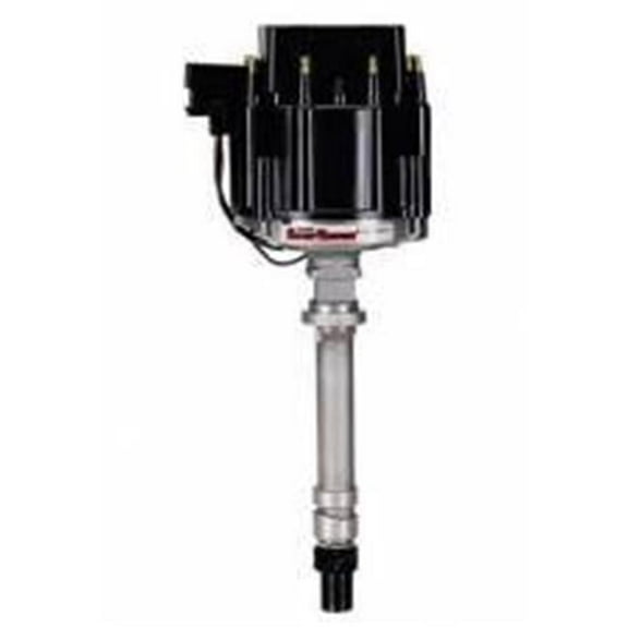 Magnetic Pickup Flame-Thrower Race HEI Distributor with Red Cap for Small & Big Block Chevy