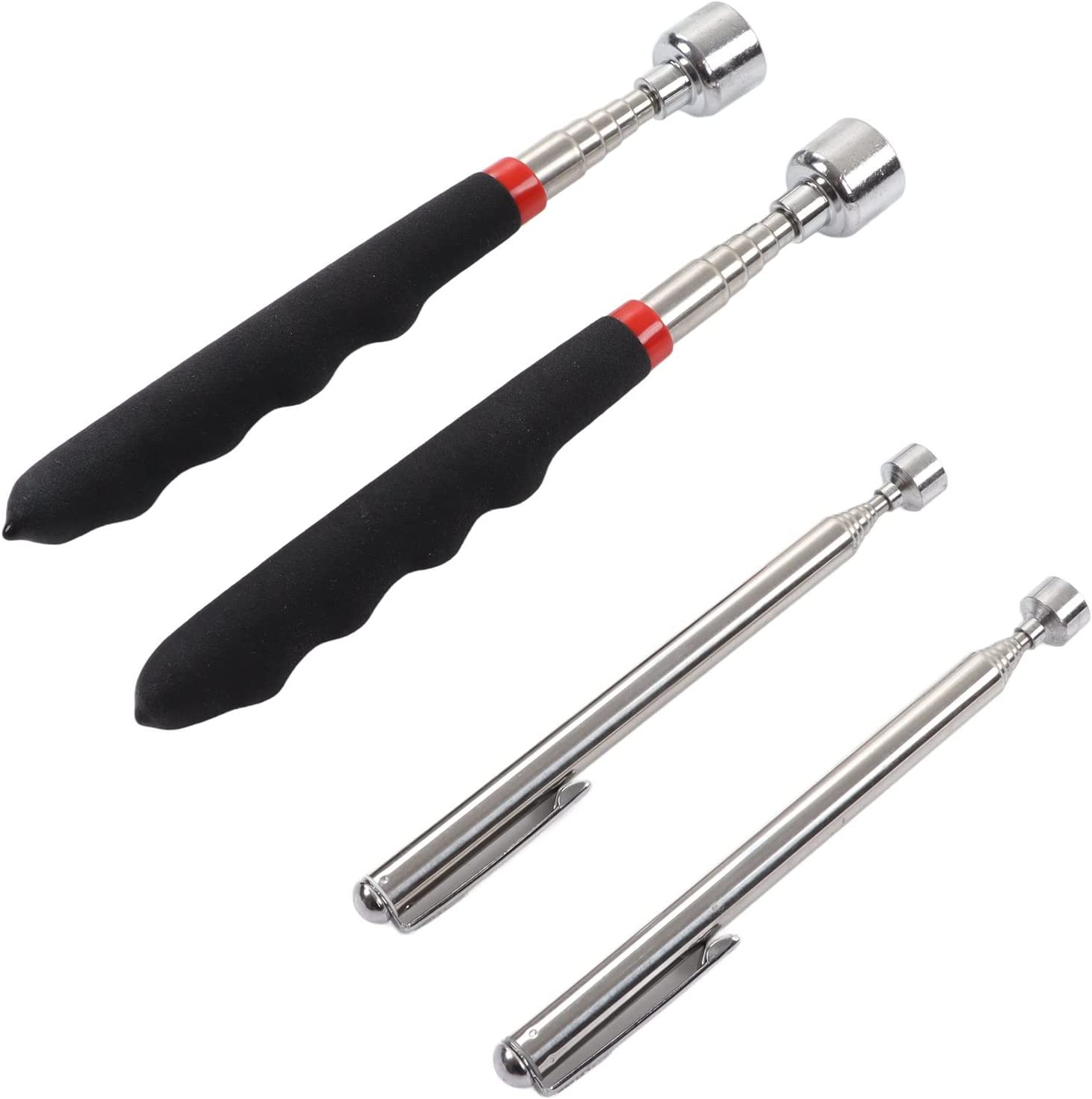 Pickup Rod, 3lb 20lb Stainless Steel Tube Pen Clip Telescopic