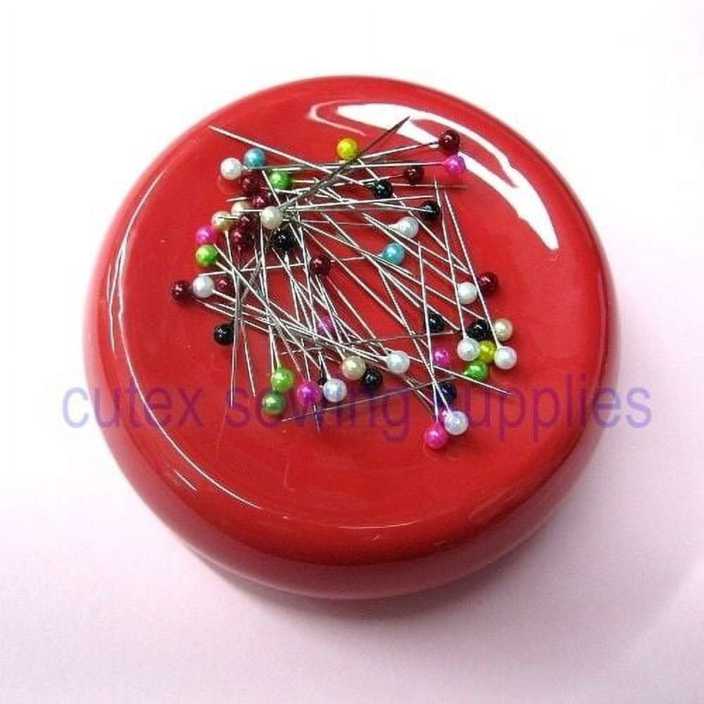 Magnetic Pin Holder Magnetic Sewing Pincushion With 150 Pieces Head Pins  Perfect Gifts For Sewing Enthusiast