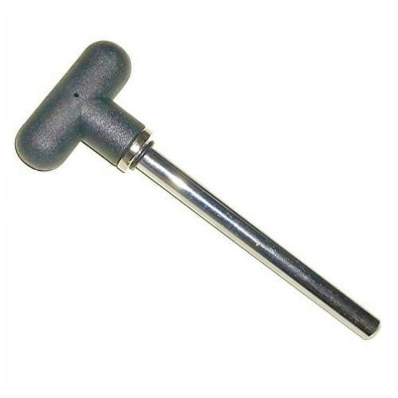Magnetic Pin, Tensile (3/8" Diameter - 4-1/4" Locking Space) w/Black T Handle Knob- Universal Weight Stack Replacement SELECTOR Key | Detent Hitch Locking PINS