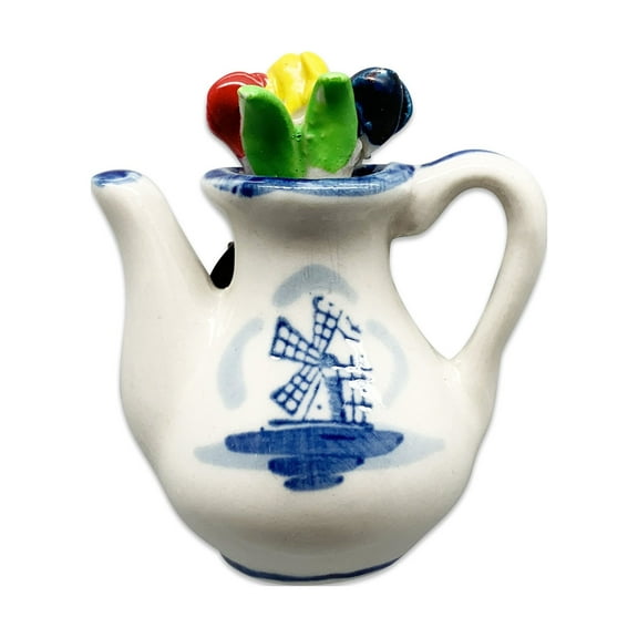 Magnetic Pitcher With Flowers