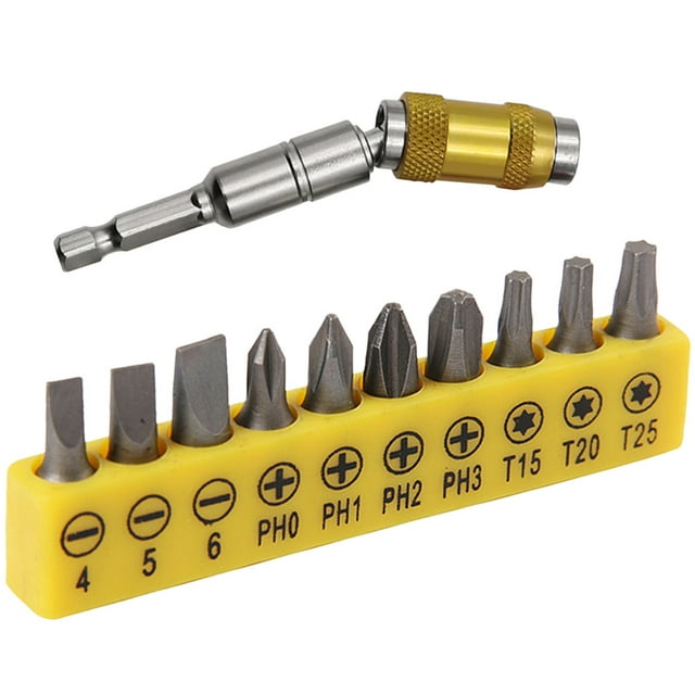 Pivot Bits Holder Assortment Drill Screwdriver Elasticity