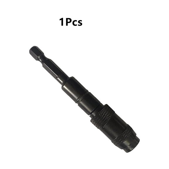Magnetic Pivot Drill Bit 1/4" Pivoting Magnetic Screw Drill Bit Tip Holder Screwdriver Woodworking Tool Guide Bit Extension Rod
