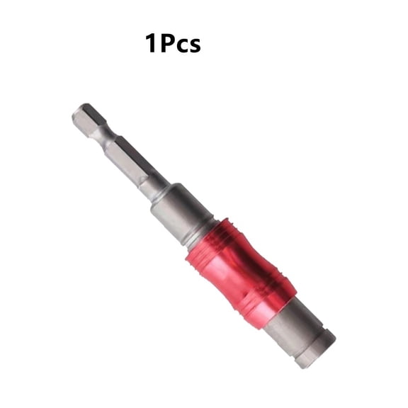 Magnetic Pivot Drill Bit 1/4" Pivoting Magnetic Screw Drill Bit Tip Holder Screwdriver Woodworking Tool Guide Bit Extension Rod