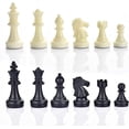 thumbnail image 1 of Magnetic Plastic Chess Pieces Set With Storage Bag - Small 1.96” King, 1 of 10