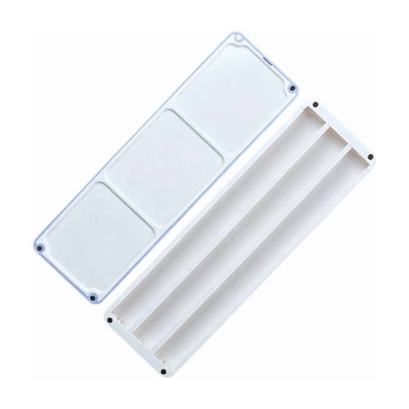 Magnetic Plastic Palette with Leakproof Lid Stackable Paint Box For Artists