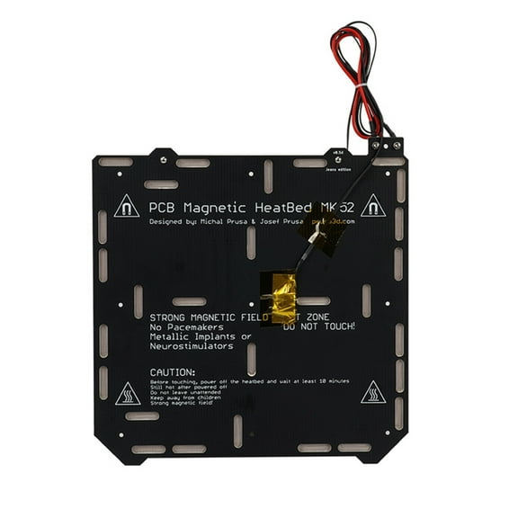 Magnetic Plate Heated Bed Build Surfaces for Prusa MK52 MK2.5 MK3 MK3S MK3S +