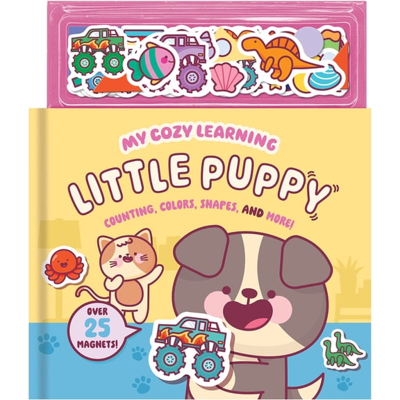 Magnetic Play & Learn My Cozy Learning: Little Puppy, (Board Book)