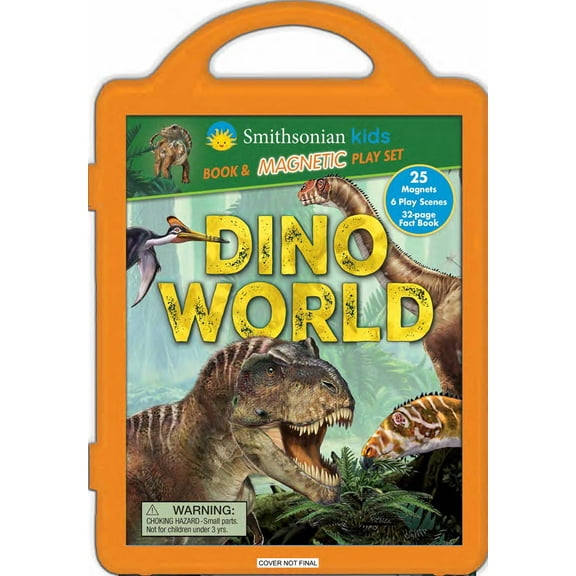 EDITORS OF SILVER DOLPHIN: Smithsonian Kids: DinoWorld Book and Magnetic Play Set (Hardcover)