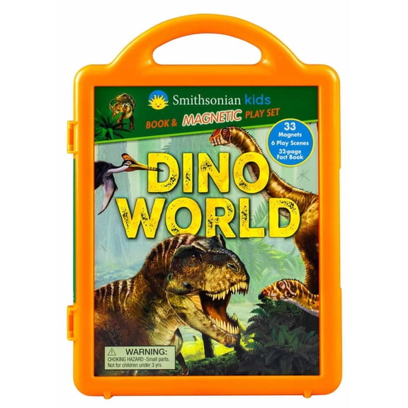 Smithsonian Kids: DinoWorld Book and Magnetic Play Set (Hardcover)
