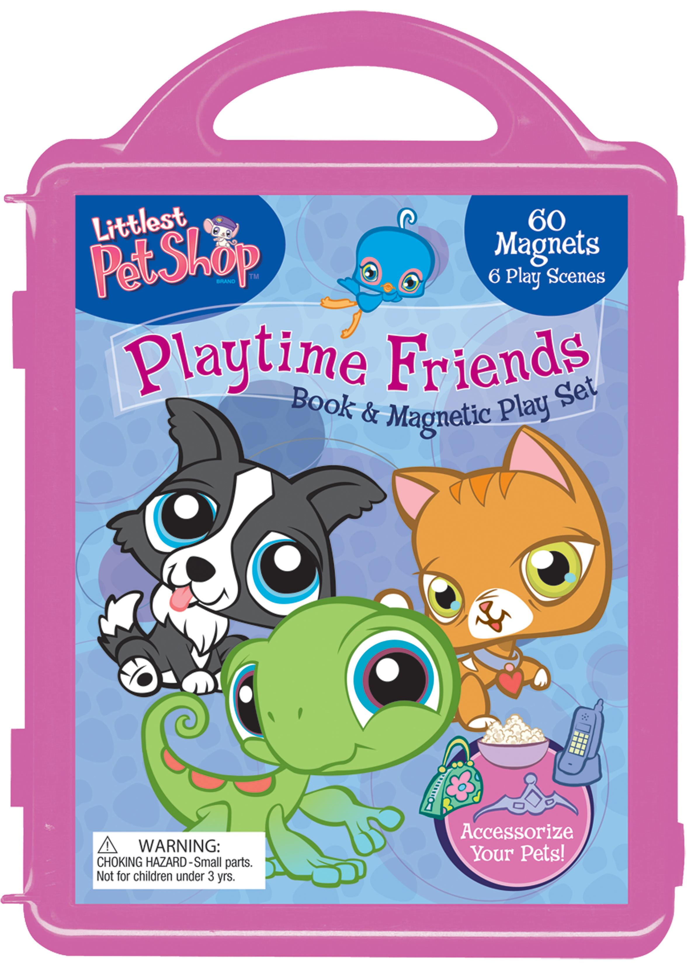 Magnetic Playset: Littlest Pet Shop: Playtime Friends : Book & Magnetic  Playset (Board book)