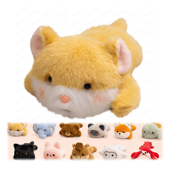 Magnetic Plush Cat Car Decor, 15cm Kawaii Stuffed Animal Ornament for Car Exterior, Cute Magnetic Decoration for Dashboard, Side Mirror, Refrigerator, Locker, for Cats Lovers