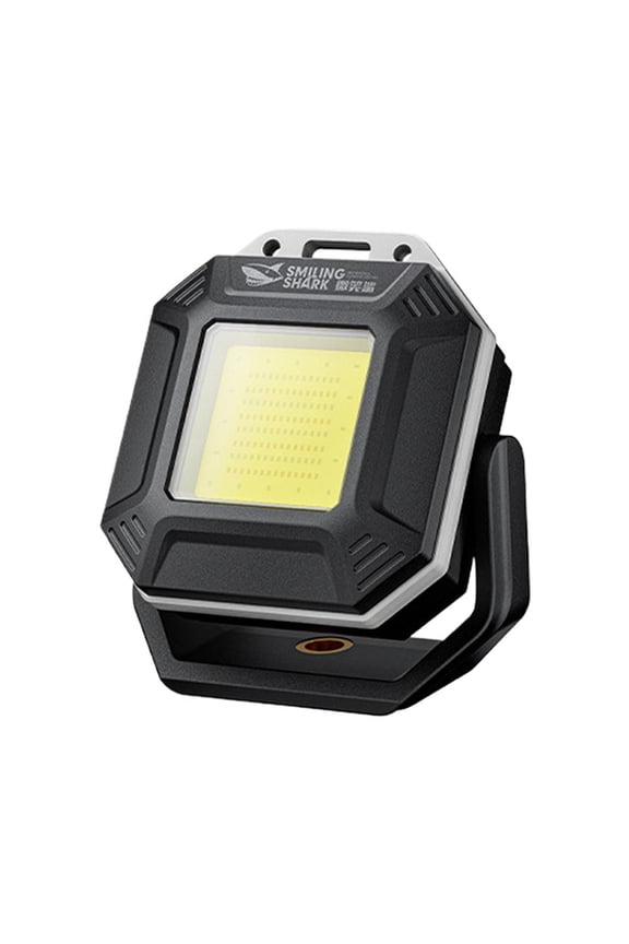 Magnetic Pocket Work Light Keychain Rechargeable, Cob Led with Red Flashing Emergency Mode, 7 Lightings Modes, 180 Adjustable for Camping Roadside Auto Repair Outdoor Emergency, Waterprtoof
