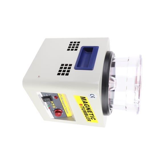 Magnetic Polishing Grinding Machine 2000rpm Portable Timing Adjustment Polisher Automatic Forward And Reverse Adjustment For Metal Deburring Chamfering Polishing