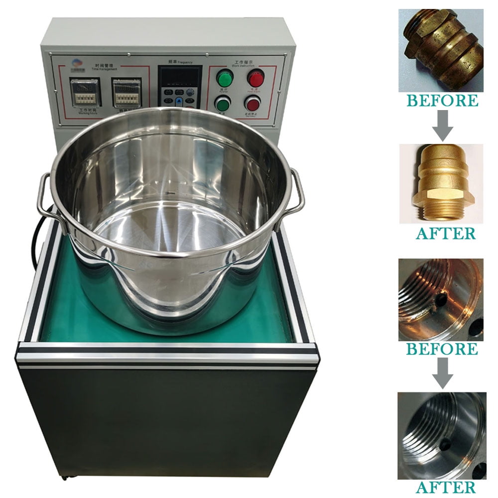 Magnetic Polishing Machine Finisher Deburring Machine Magnetic Tumbler Magnetic Polisher 220V