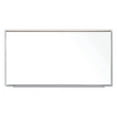 thumbnail image 1 of Ghent Manufacturing GHEM1P5101M Magnetic Porcelain Whiteboard with Satin Aluminum Frame & Map Rail, 120.59 x 60.47 in., White Surface, 1 of 4