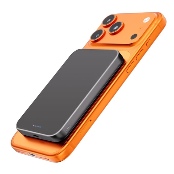 Magnetic Portable Charger  Industry-First Titanium Power Bank, 10,000mAh Ultra-Slim 0.5-Inch Design, 20W Fast Charging Battery Pack for iPhone 17/16/15/14/13/12/Air Series