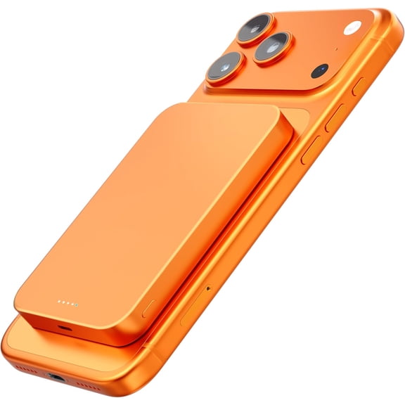 Magnetic Portable Charger Industry-First Titanium Power Bank, 10,000mAh Ultra-Slim 0.5-Inch Design, 20W Fast Charging Battery Pack for iPhone 17/16/15/14/13/12/Air Series