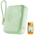 thumbnail image 1 of Magnetic Portable Charger, Ultra-Light 10000mAh 22.5W Power Bank, USB-C In & Out Fast Charging, Wireless Powerbank Compatible with iPhone 17/16/15/14 Samsung S22/S21 iPad etc (Green), 1 of 11