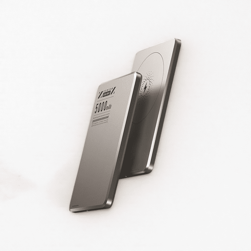 Magnetic Portable Charger, Ultra Slim Power Bank, 5000mAh Wireless with Type-C 20W PD Fast Charging, Travel Essential Battery Pack for iPhone 17/16/15/14 all Series IPhone, Samsung, Android, And More