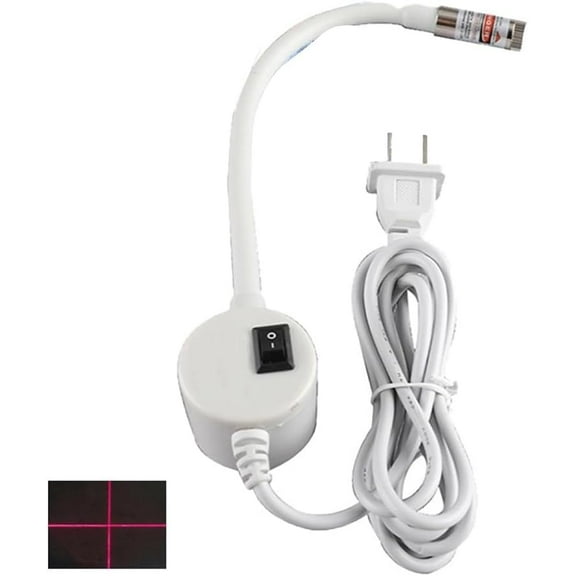 Magnetic Positioning Quilting Laser Light For Sewing Machine, Adjustable Pattern Projector, Vision Sewing Guide Lights With Dot/Straight Line/Crosshair Projection For Precise Stitching