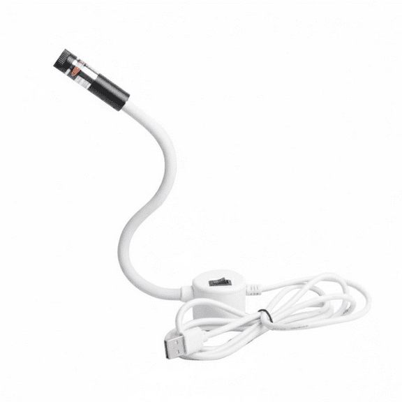 Magnetic Positioning Quilting Laser Light for Sewing Machine Straight Guide Adjustable Stitch Line Tool with 650mm Beam Mount Seam Rotating Crosshair Attachment Hands Zippers Needle(DOT)