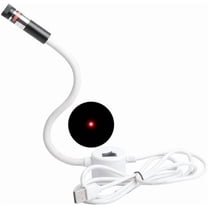 Magnetic Positioning Quilting Light for Sewing Machine, 2026 USB Cross Hair/Pinpoint/Line Red Stitch Light Guide for Precise Stitching, Sewing Guide with Bendable Arm (Width-Fixed, Dot)