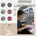 thumbnail image 1 of Magnetic Positioning Quilting Light for Sewing Machine, Adjustable Dot/Straight Line/Crosshair Projection, Laser Vision Guide Quilting Notion for Precise Stitching（Crosshair）, 1 of 5