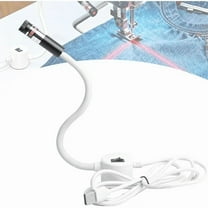 Magnetic Positioning Quilting Light for Sewing Machine, Adjustable Sewing Machine Laser Guide, Multi-mode Line/Cross/Dot Guiding Light for Different Sewing Tasks,b