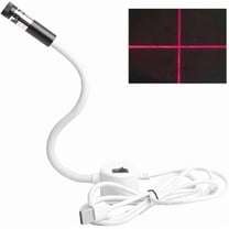 Magnetic Positioning Quilting Light for Sewing, USB Sewing Machine Quilting Light Vision Guide Projection, Hands-Free Sewing Machine Guide Tool, Precision Sewing & Quilting Aid Tool (Cross)