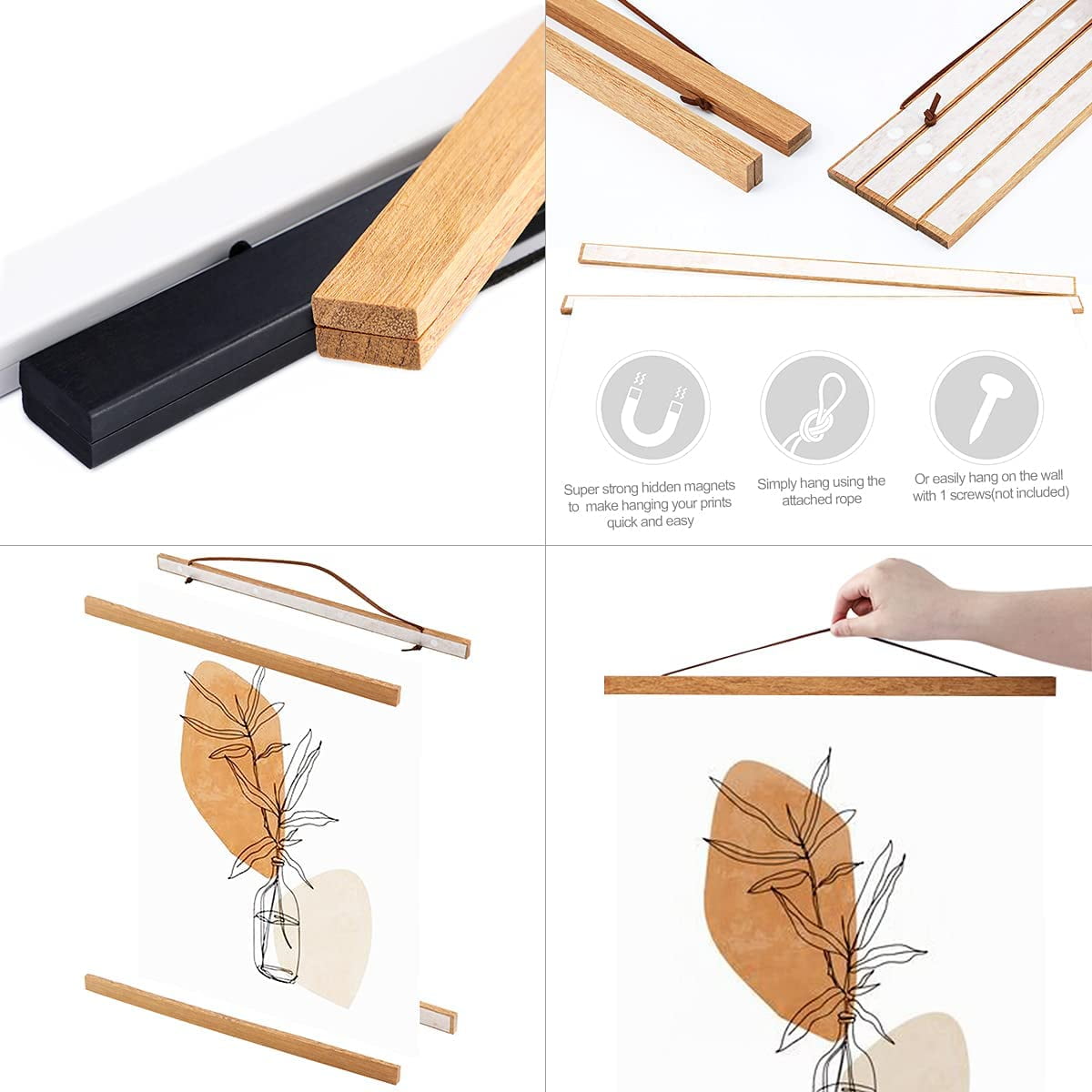 Magnetic Poster Hanger Frame