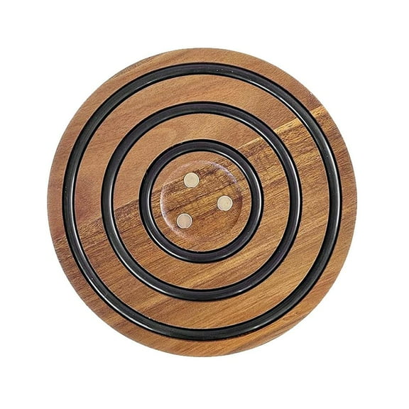 Magnetic Pot Coaster, Magnetic Pot Trivet, Trivet Wood, Wooden Trivets For Hot Non Slip O8o3 Dishes, Stand Pad Pot