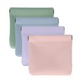 thumbnail image 1 of Magnetic Pouches for Purse Pu Leather Closure Lightweight Cosmetic Organizer Travel Essentials Case Secure Self-sealing Design 4pcs, 1 of 7
