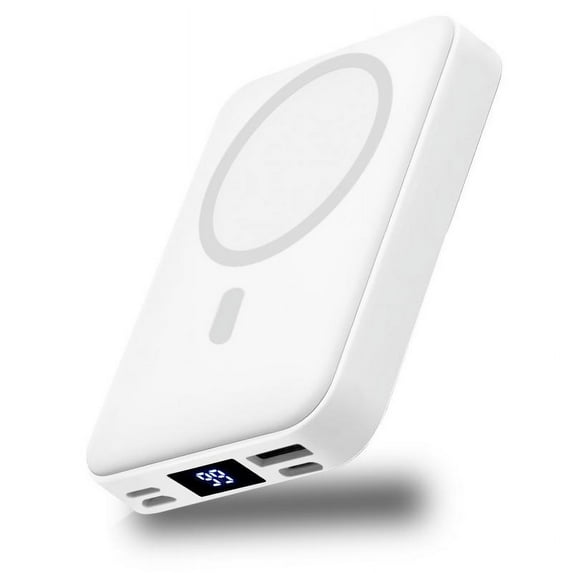 Magnetic Power Bank, 10000mAh Wireless Portable Charger with USB-C Cable, Battery Pack Only Compatible with iPhone 16/15/14/13/12/Pro Series