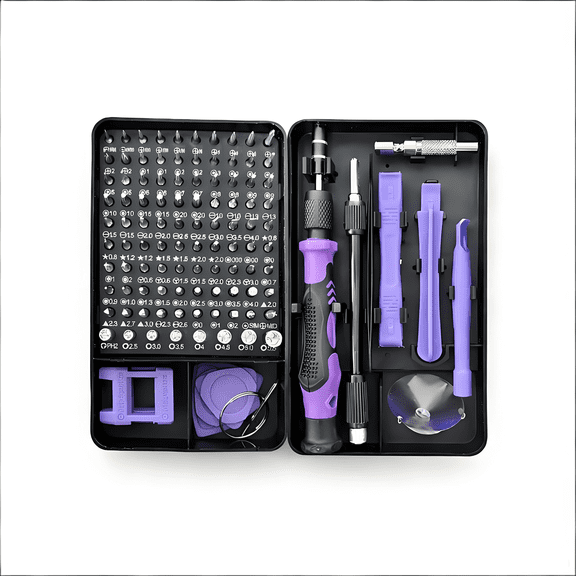 Magnetic Precision Screwdriver Set 115 in 1, Electronics Repair Tools for Laptop Phone PC, Professional Nut Driver Kit