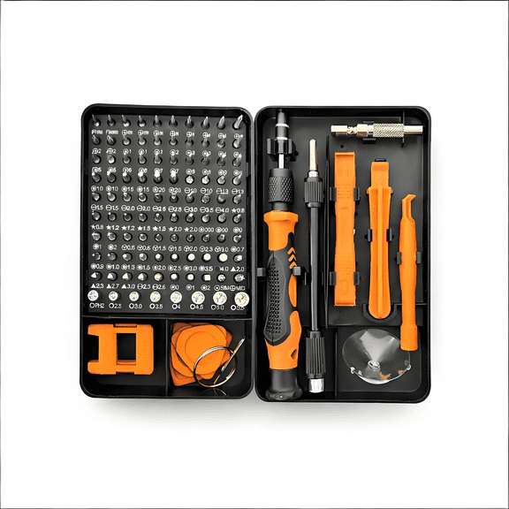 Magnetic Precision Screwdriver Set 115 in 1, Electronics Repair Tools for Laptop Phone PC, Professional Nut Driver Kit