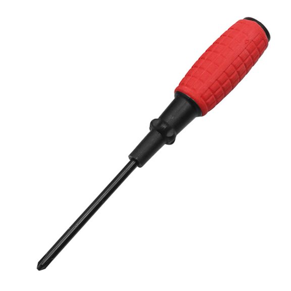 Magnetic Precision Screwdriver Set, Carbon Steel Slotted & Cross Tip, Ergonomic PVC Handle Repair Tool for Electronics, Furniture, 6.61 Inch(Cross Screwdriver)