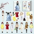 thumbnail image 1 of Magnetic Princess Dress Up Paper Doll, 2025 Paper Dolls Magnetic Dress Up Dolls for Girls Ages 4-7, Pretend Play Toys Magnet People Clothes Puzzles Game for Girls Imagine Set Birthday Gift, 1 of 6