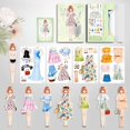 thumbnail image 1 of Magnetic Princess Dress Up Paper Doll, 2025 Paper Dolls Magnetic Dress Up Dolls for Girls Ages 4-7, Pretend Play Toys Magnet People Clothes Puzzles Game for Girls Imagine Set Birthday Gift, 1 of 6