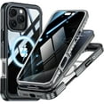 thumbnail image 1 of Magnetic Privacy Case for iPhone 16 Pro Max [Military Grade Protection] [Compatible with MagSafe] Anti Peep Privacy Screen Tempered Glass Soft Edge Full Body Shockproof Anti Spy Mag-Safe Case Cover, 1 of 6