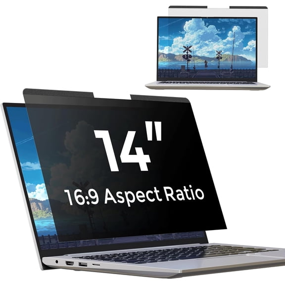 Magnetic Privacy Screen for Air 15 Inch (2023-2025, M2, M3, M4), Removable Matte Laptop Shield Anti Glare Blue Light Filter - Anti-Spy Mac 15.3in Computer