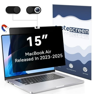 Magnetic Privacy Screen for MacBook Air 15 Inch (2023-2025, M2 M3 M4) - A2941 A3114 A3241, 15inch Removable Matte Anti Blue Light Glare Filter for Mac Air 15.3" Laptop Computer